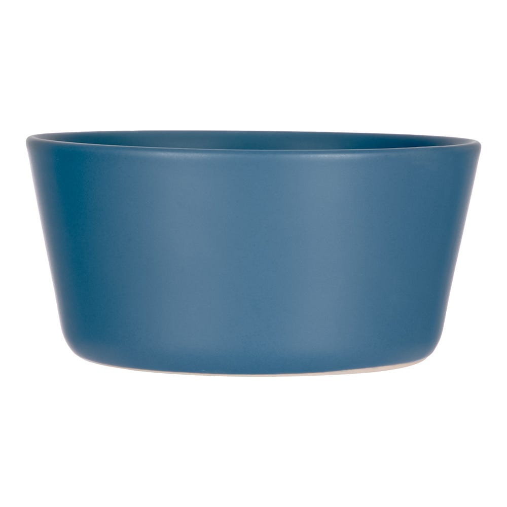 Vajilla redonda de cerámica 16 piezas azul Praga Chefmaker