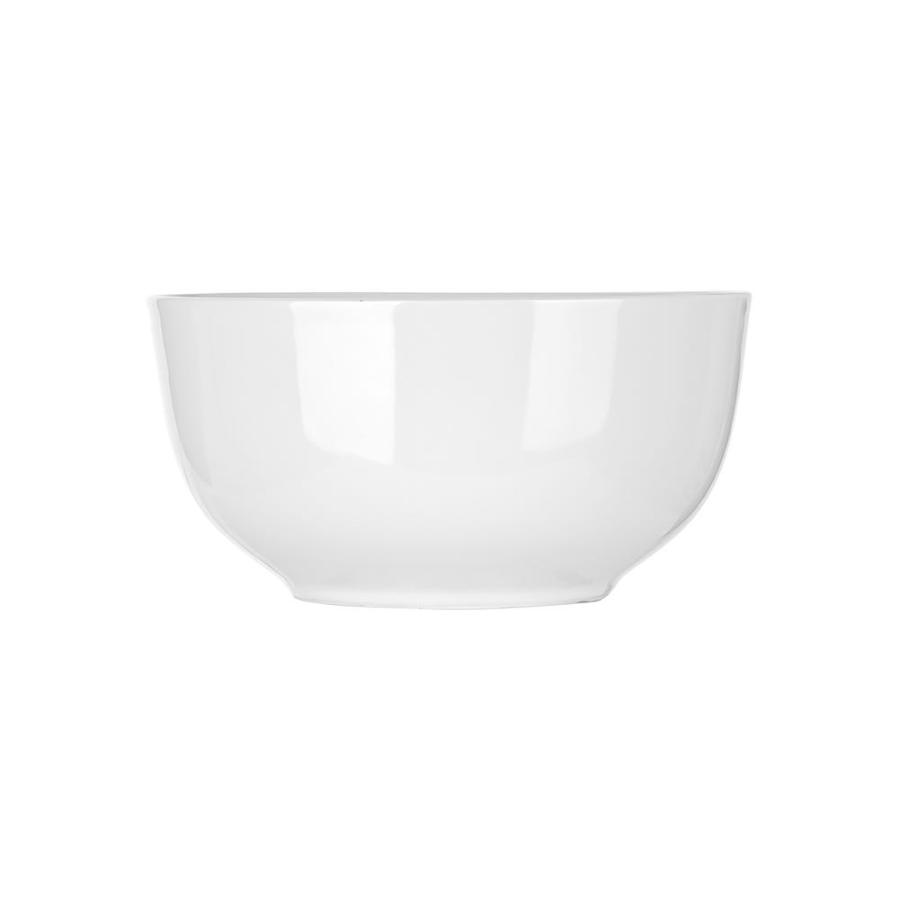 Vajilla redonda de porcelana 16 piezas blanco Quebec Chefmaker