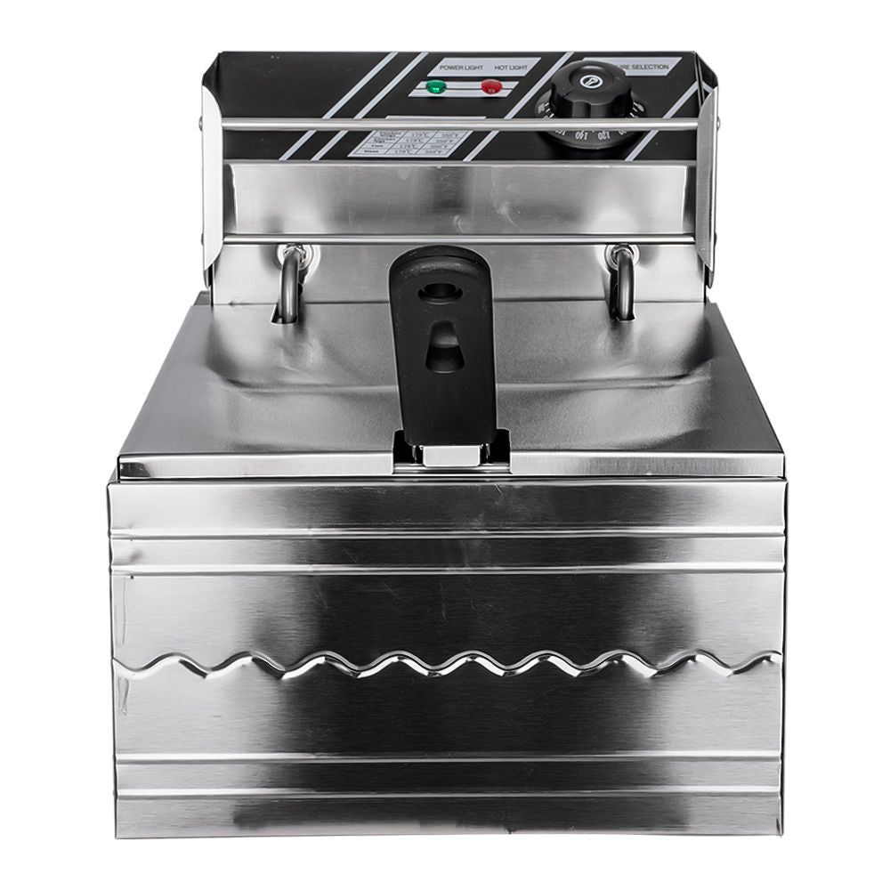 Freidora de aceite de acero inoxidable 6 litros SHTFRY01 Shtark