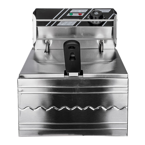 Freidora de aceite de acero inoxidable 6 litros SHTFRY01 Shtark