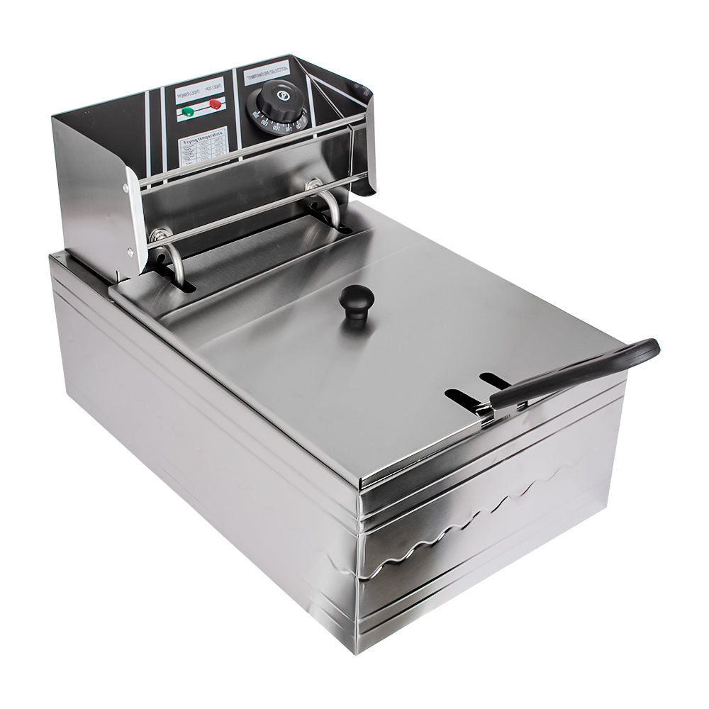 Freidora de aceite de acero inoxidable 6 litros SHTFRY01 Shtark – vista 3