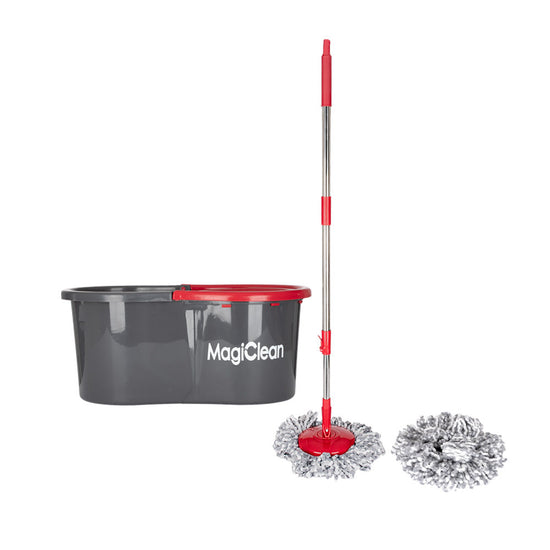 Trapeador giratorio con cubeta plástico M2 Magiclean