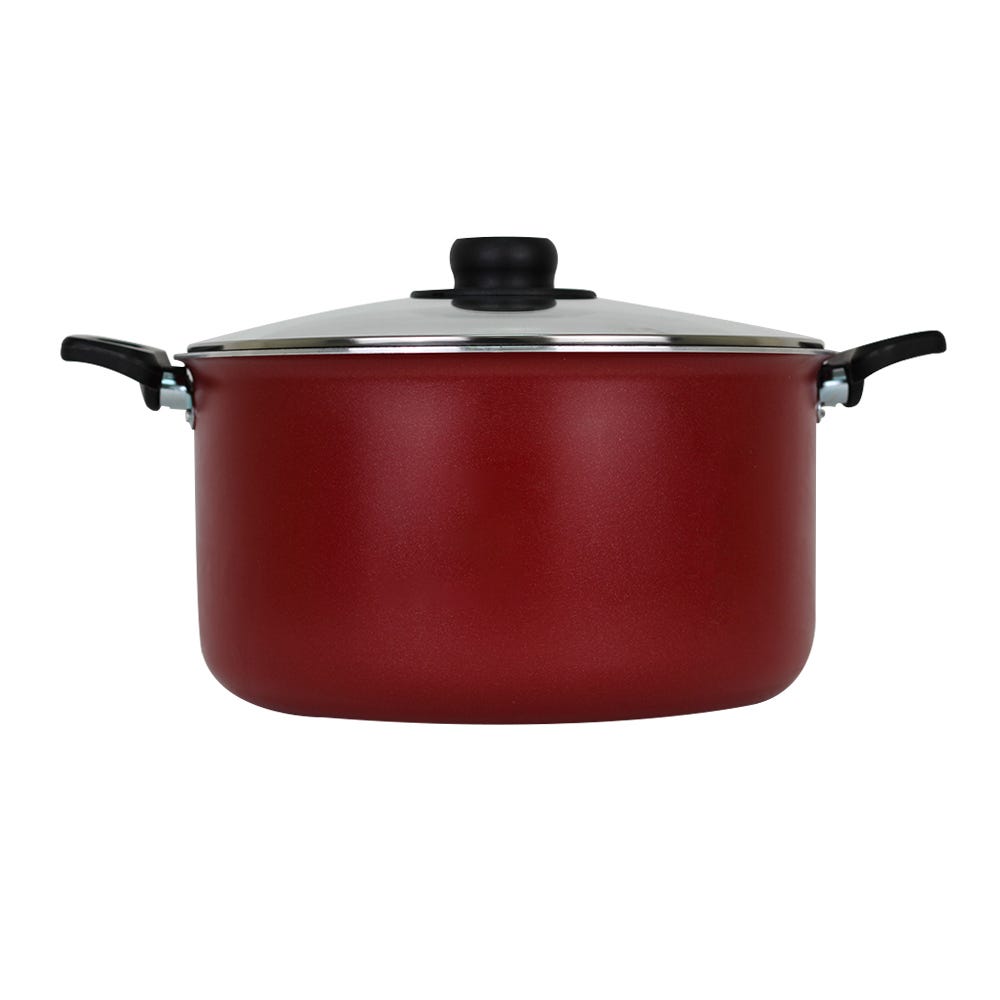 Olla Recta roja 24 cm Classic Rojo