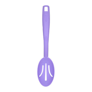 Cuchara ranurada lila curvo 31 cm Ekco