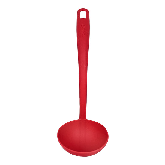 Cucharón curvo rojo 32 cm Ekco