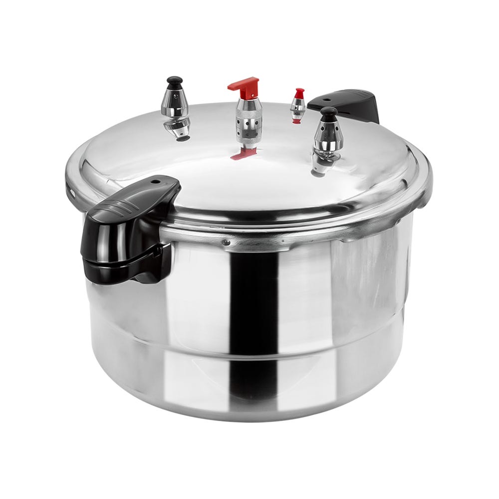 Olla de presión de aluminio con rejilla vaporera 23 L 38748 Ekco