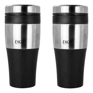 Set de thermos de viaje de acero inoxidable 2 piezas 370 ml 16166 Ekco