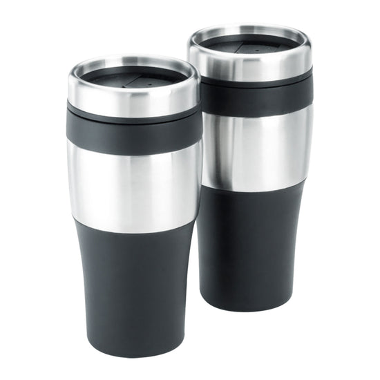 Termos de acero inoxidable 2 piezas Classic Ekco – los 2 termos, vista frontal