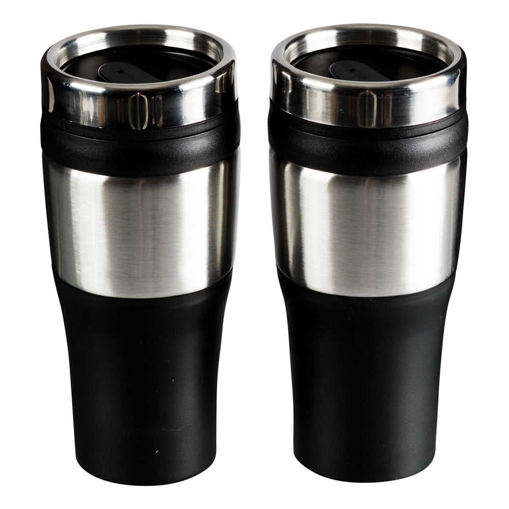 Termos de acero inoxidable 2 piezas Classic Ekco – los 2 termos, vista frontal