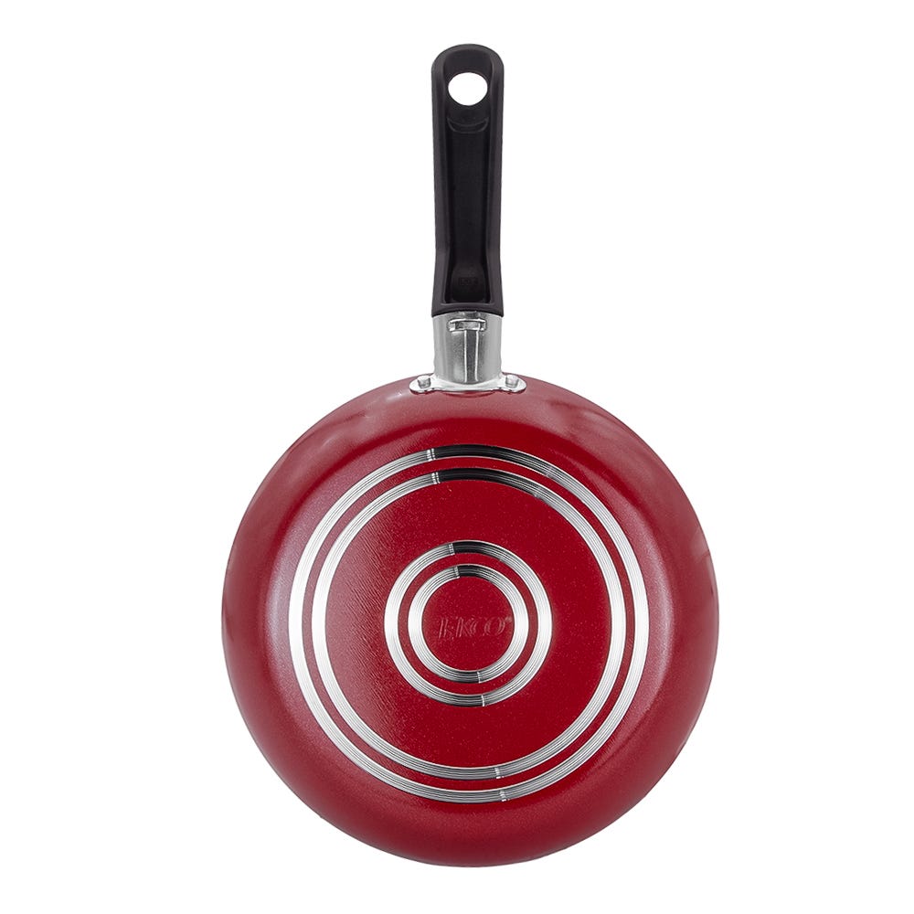 Juego de sartenes de aluminio 3 piezas Octo rojo 43469 Ekco