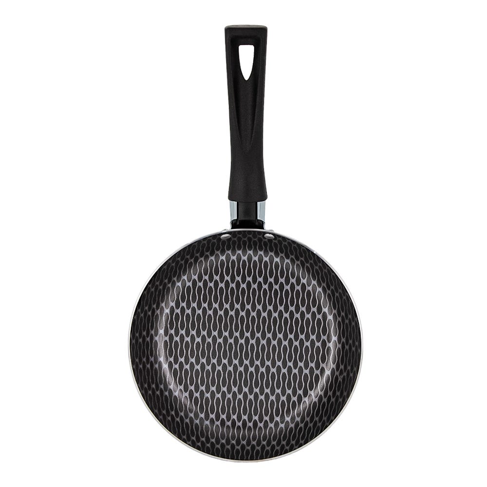 Sartén aluminio con antiadherente 18 cm Panal negro 40253 Deleite