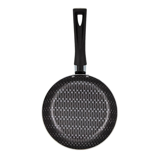 Sartén aluminio con antiadherente 18 cm Panal negro 40253 Deleite