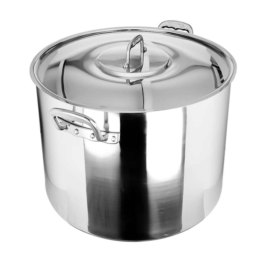 Olla alta de aluminio 41 litros 70010410 Vasconia Pro