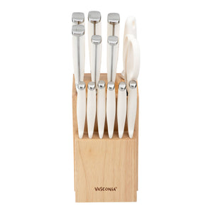 Juego de cuchillos 15 piezas Ceramic 60001383 Vasconia