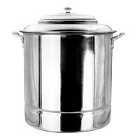 Vaporera de aluminio con tapa de cristal 50 L VAP45CTC Acmi 2000