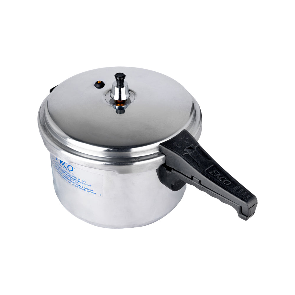 Olla express de aluminio 6 L con 6 sistemas de seguridad One Ekco