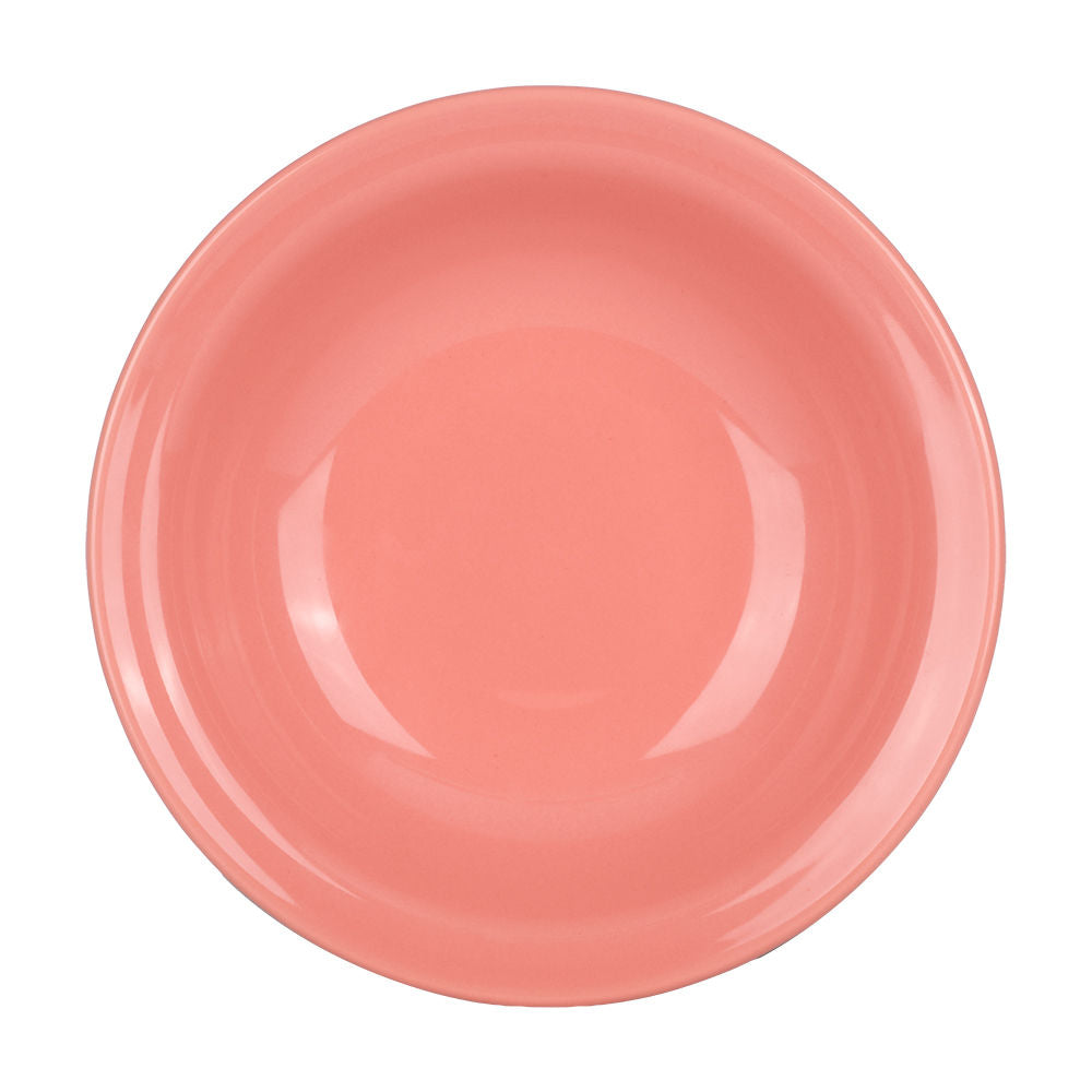 Plato sopero de cerámica 20.8 cm Tapatía rosa magnolia TPSO2112RMAG3 Ánfora