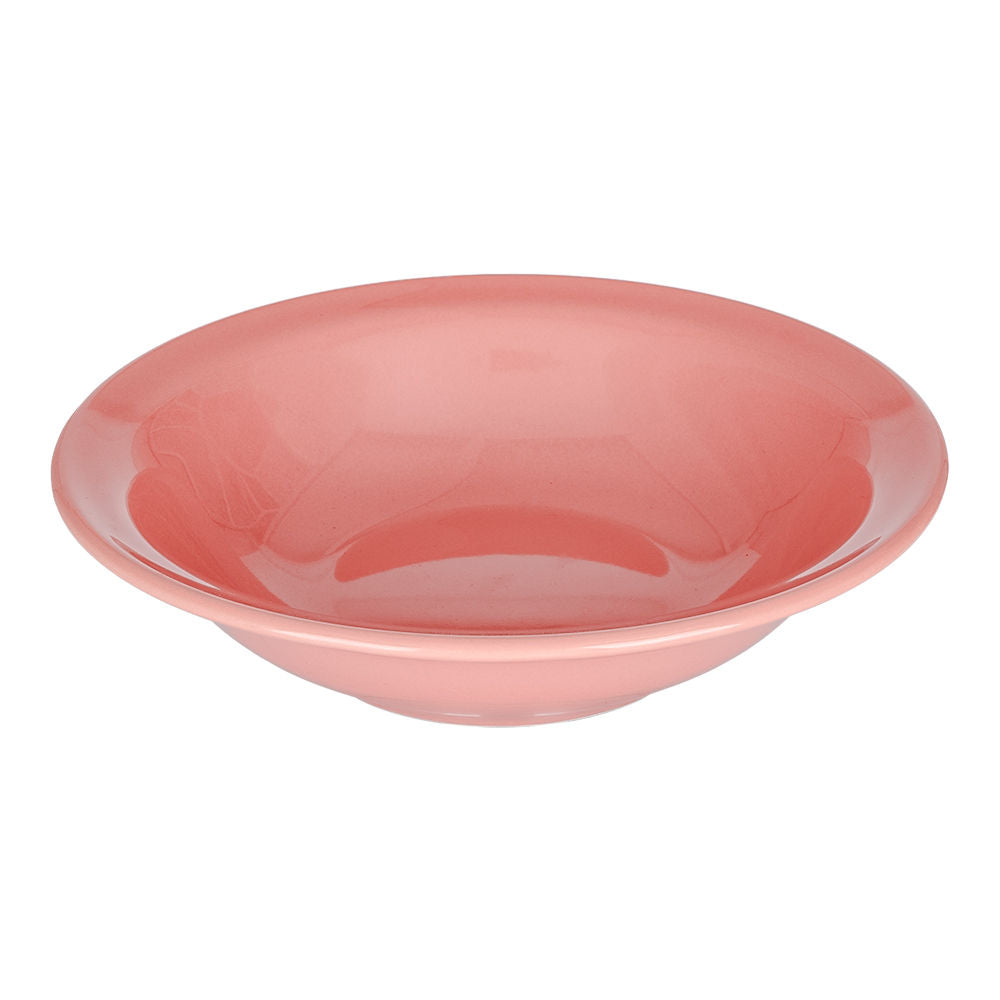 Plato sopero de cerámica 20.8 cm Tapatía rosa magnolia TPSO2112RMAG3 Ánfora