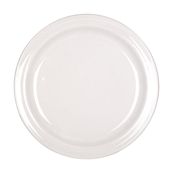 Plato trinche de cerámica 20 cm Tapatía blanco Ánfora – vista superior del plato