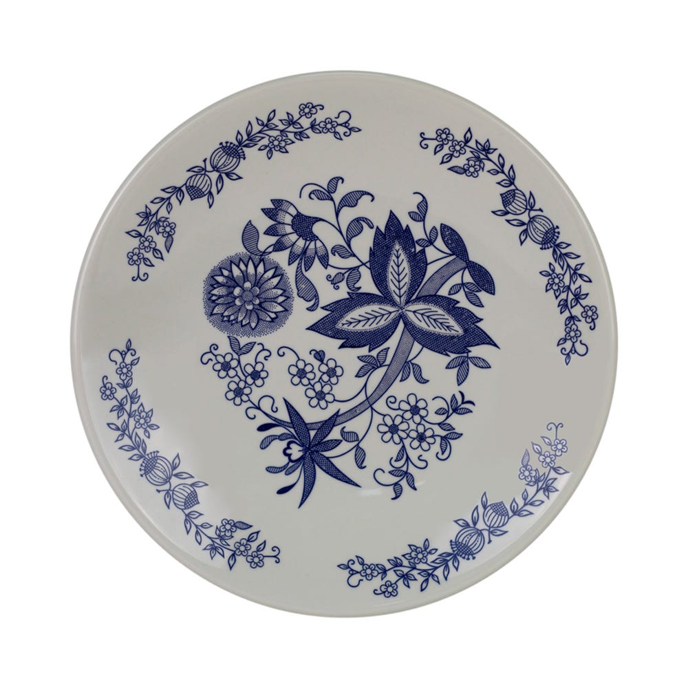 Plato trinche de cerámica 25 cm Laila azulejo loza 1PTI2511PZUL3 Ánfora
