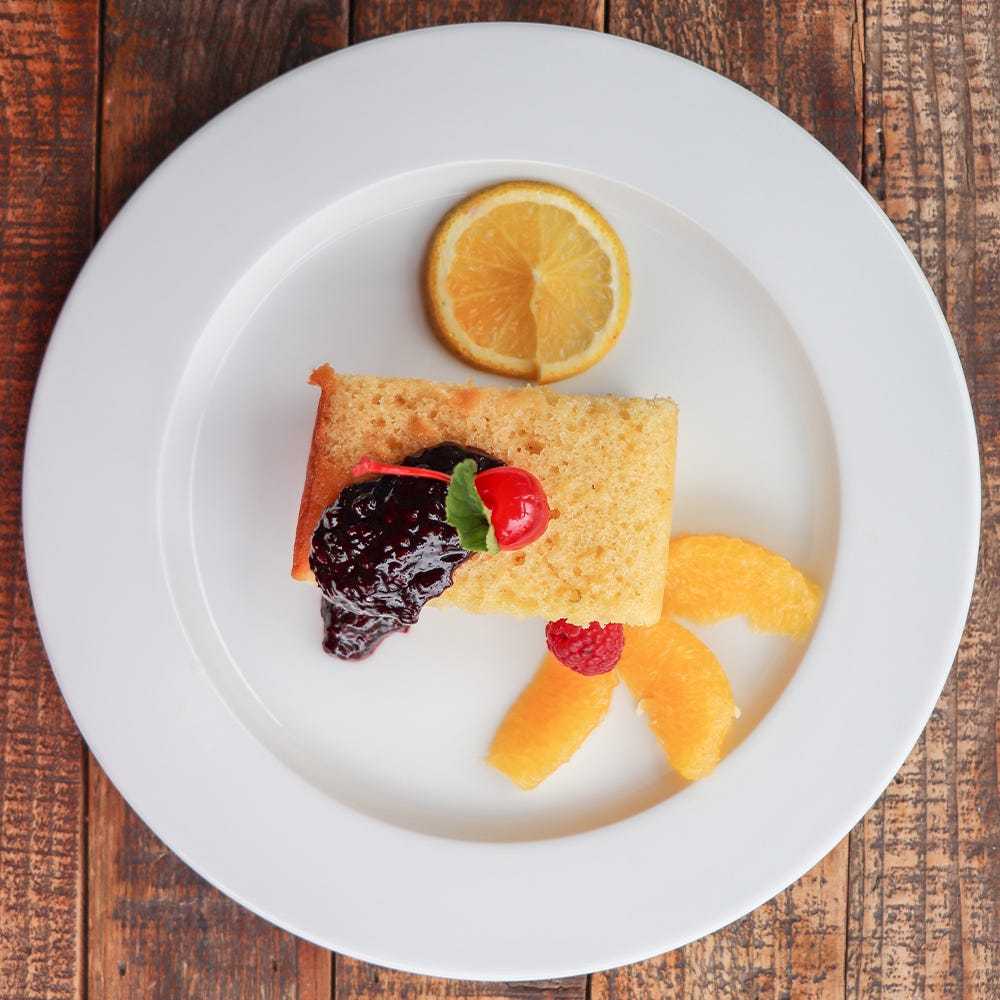 Plato trinche de porcelana para pan 16 cm loza 3PTR1612BLCO3 Ánfora