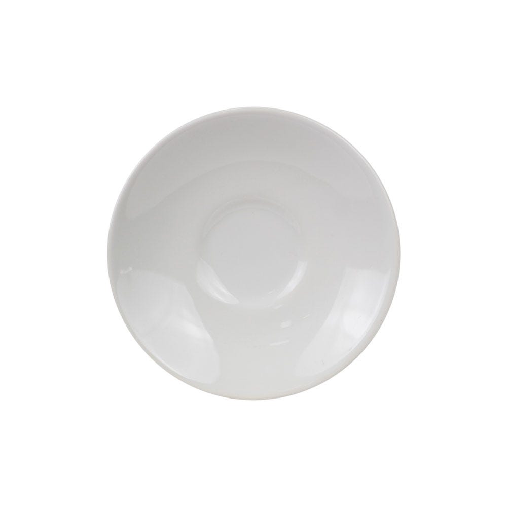 Plato café de porcelana 15 cm loza 3PCA1512BLCO3 Ánfora