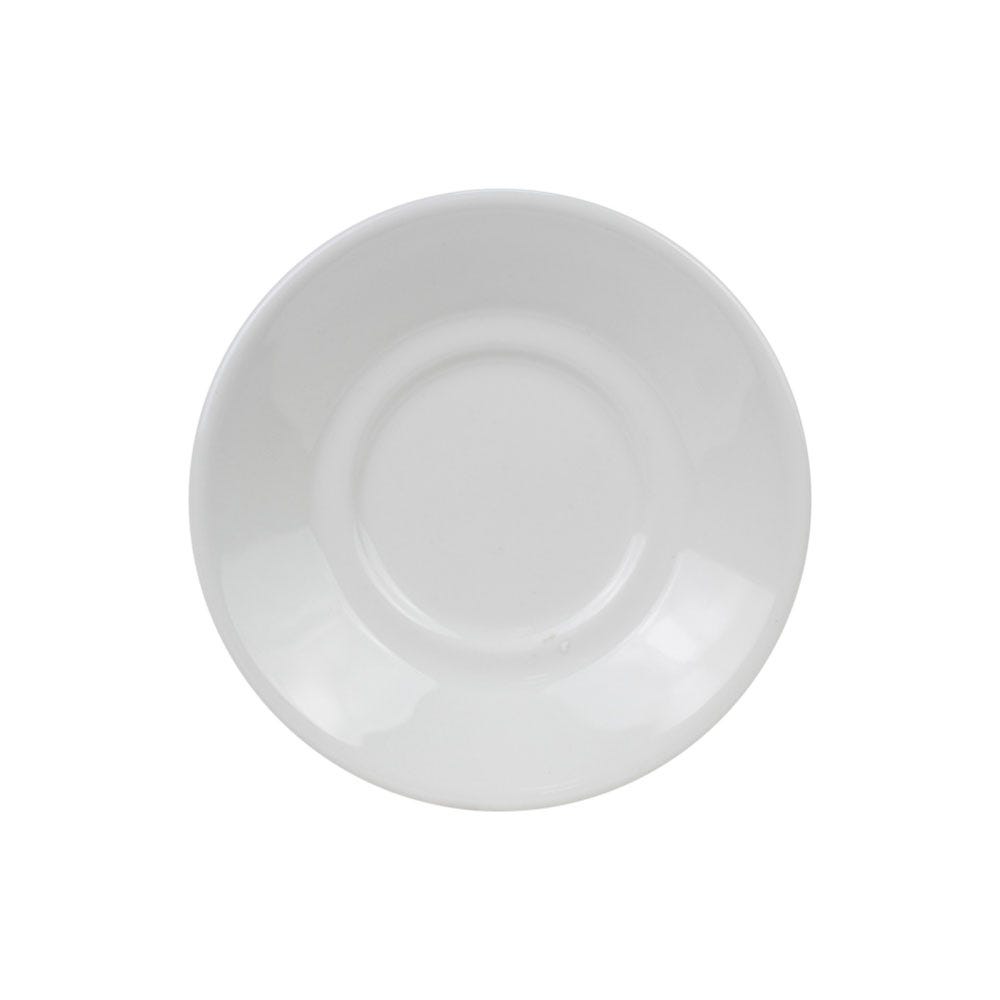 Plato café de porcelana pullman 15 cm loza 8PCA1512BLCO3 Ánfora
