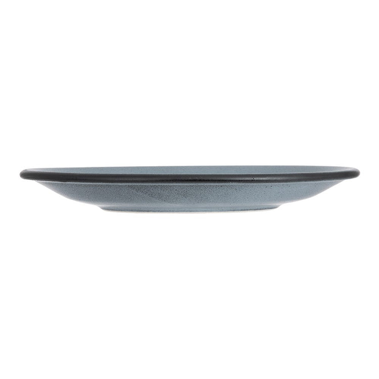 Plato trinche de porcelana 23 cm Chena gris denali mate 8PTC2316GDMA3 Ánfora
