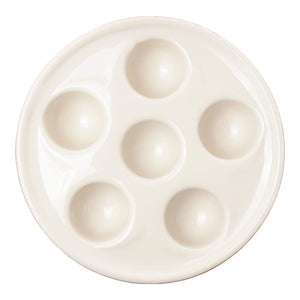 Plato de porcelana 17 cm Caracoles Ánfora