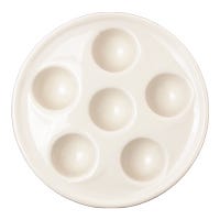 Plato de porcelana 17 cm Caracoles Ánfora