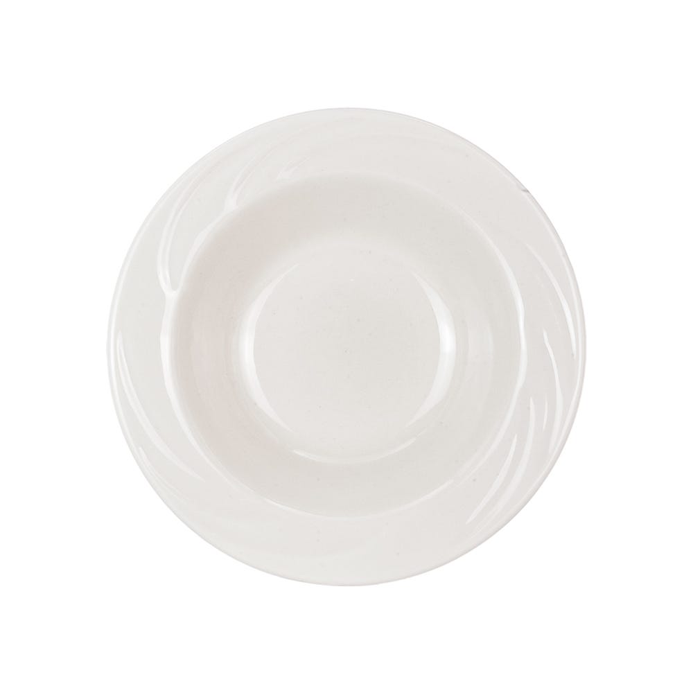 Plato toronja de cerámica 16 cm loza Elite 6PTO1611BLCO5 Anfora