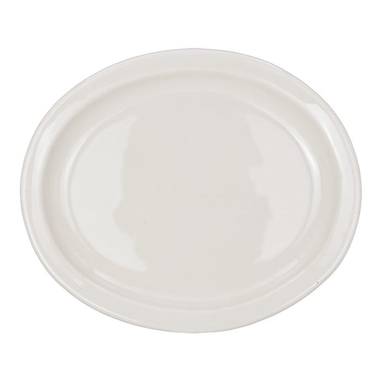 Platón oval de cerámica 25 cm Narrow Rim NPTL2511BLC Ánfora