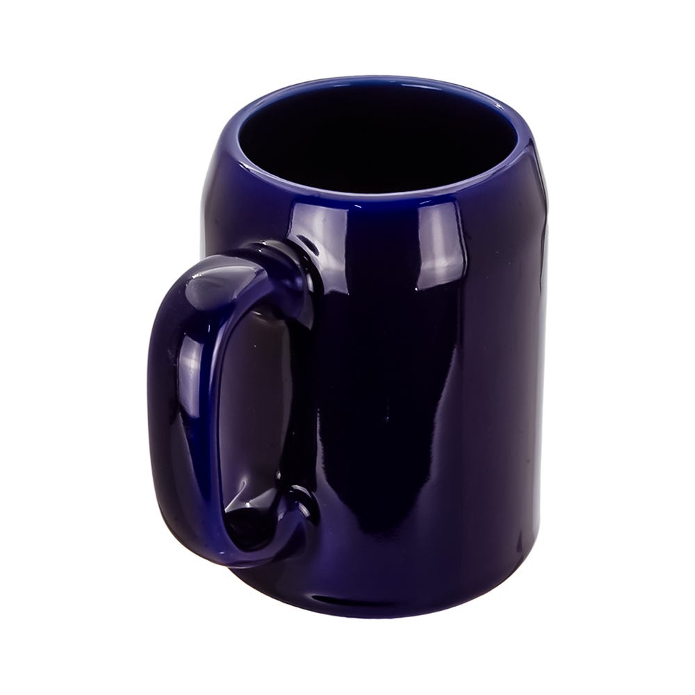 Tarro cerveza de cerámica con relieve loza 8TRC0411VCOL5 Ánfora