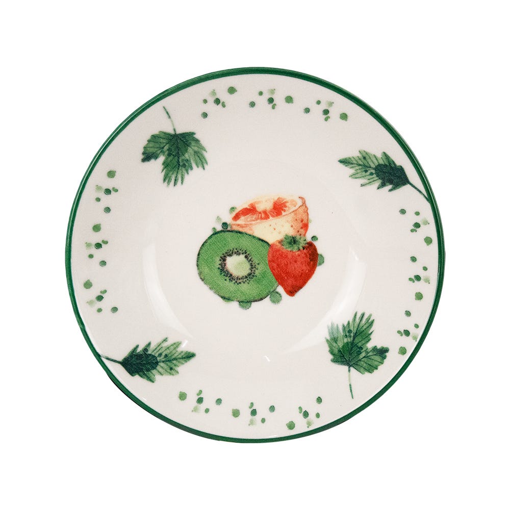 Vajilla de cerámica decorada 9 piezas Fruty Pop 1VAJ092024343 Ánfora