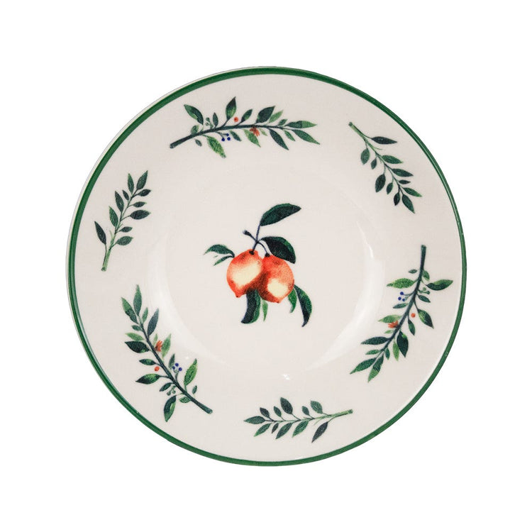 Vajilla de cerámica decorada 9 piezas Fresco 1VAJ0920PFRE3 Ánfora
