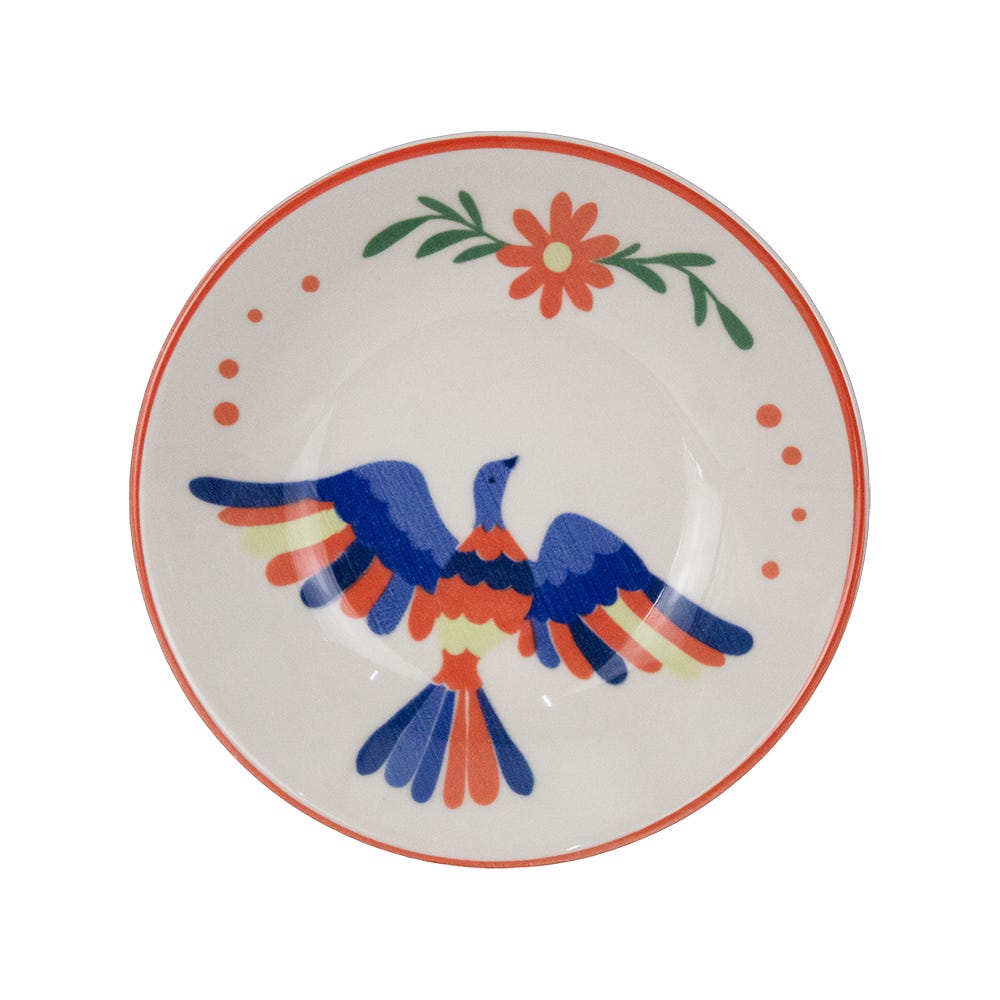 Vajilla de cerámica decorada 9 piezas Cariba 1VAJ092024363 Ánfora
