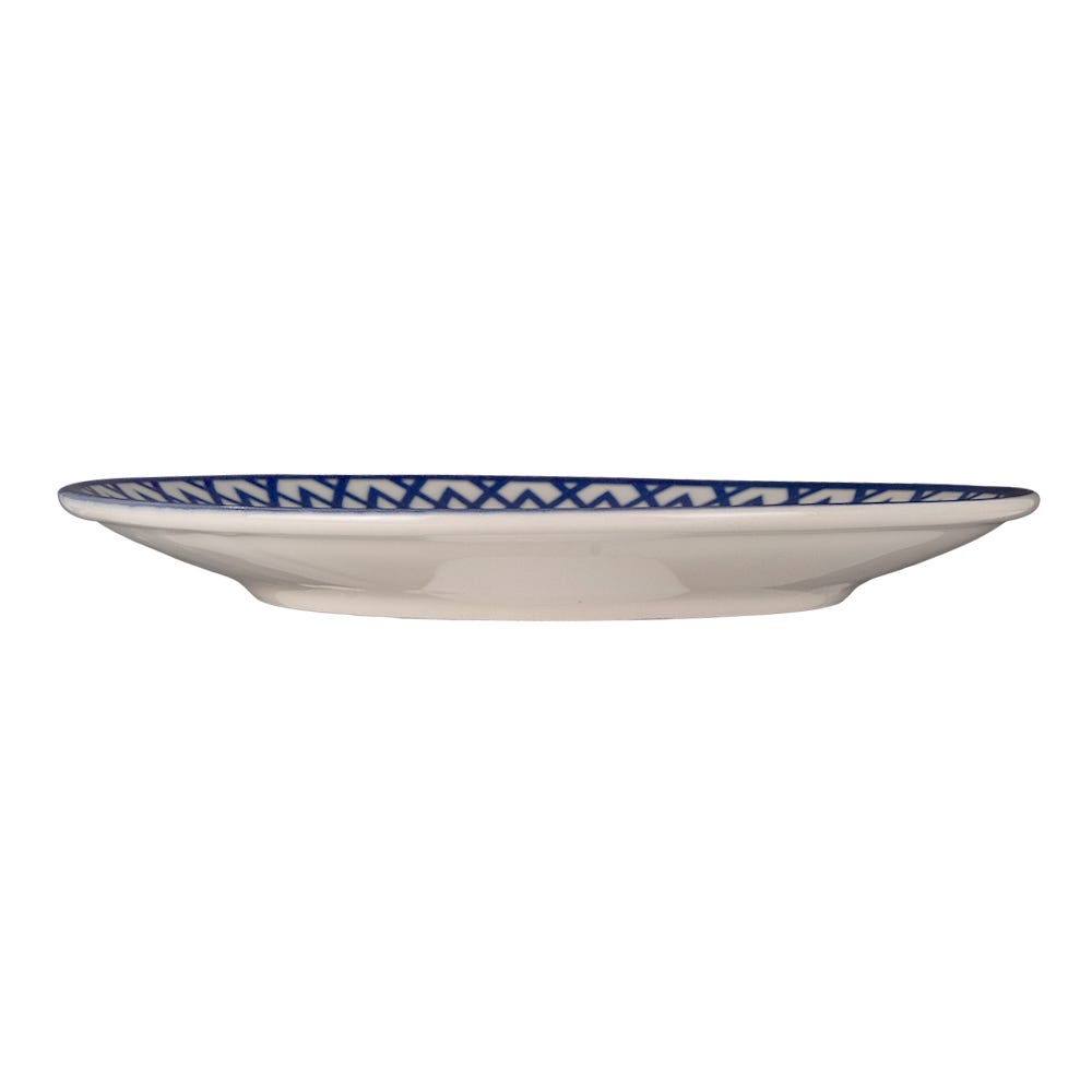 Vajilla de cerámica decorada 9 piezas Paralelos 1VAJ092024383 Ánfora