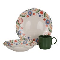 Vajilla de cerámica decorada 12 piezas Calipso 1VAJ1220PCAP3 Ánfora