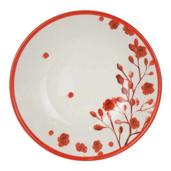 Vajilla de cerámica decorada 12 piezas Peach Blossom Love 1VAJ122024353 Ánfora – vista 3