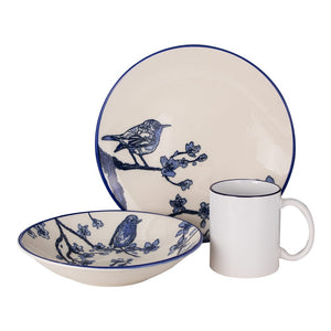 Vajilla de cerámica decorada 12 piezas Albaya 1VAJ1220PALB3 Ánfora