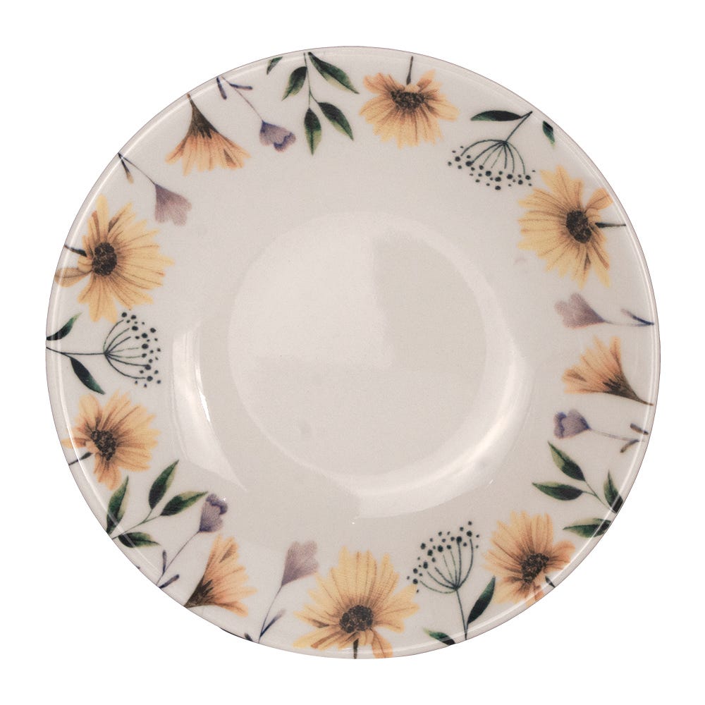 Vajilla cerámica decorada 12 piezas Aurora 1VAJ122024393 Ánfora