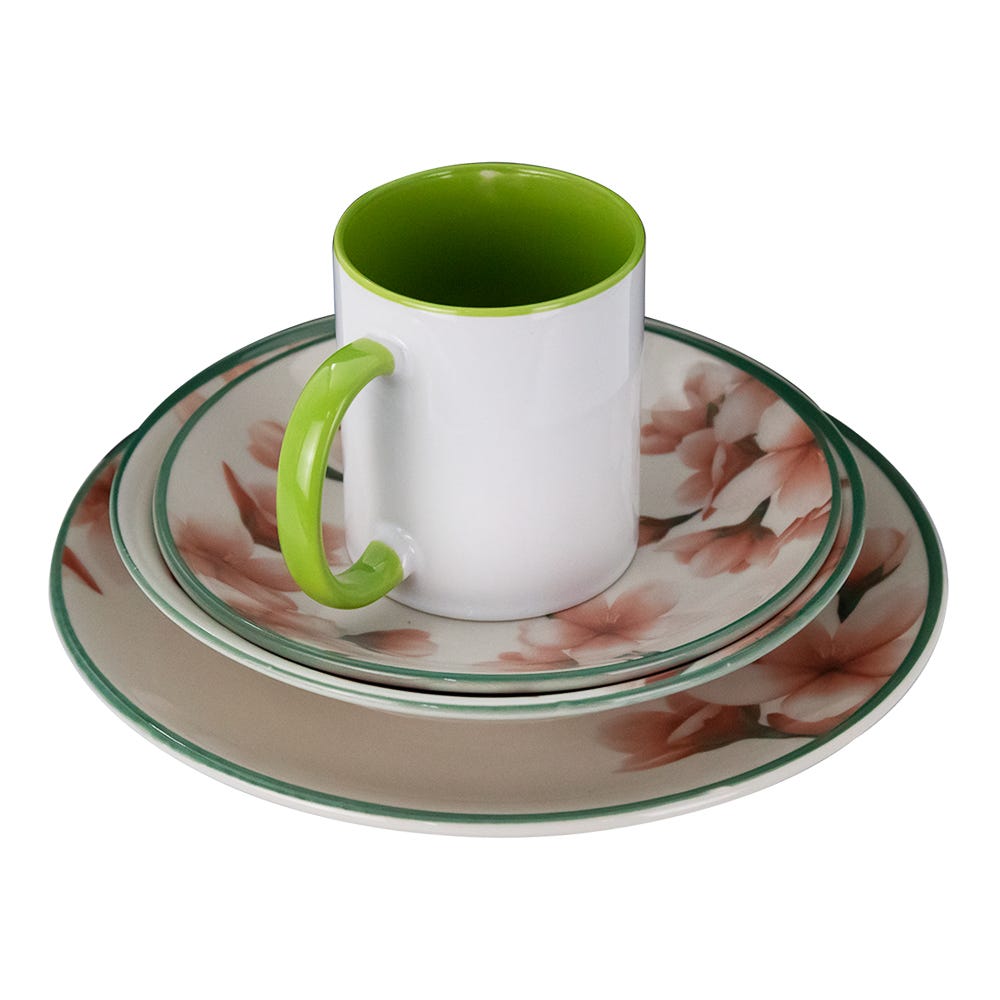 Vajilla de cerámica decorada 16 piezas Sakura 1VAJ1620PSAK3 Ánfora – vista 6
