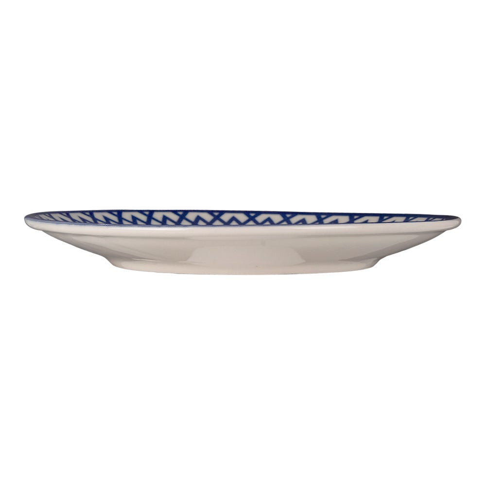 Vajilla de cerámica decorada 16 piezas Paralelos 1VAJ162024383 Ánfora