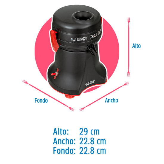 Extractor de jugos de acero negro mate Uso rudo 2.0 179-1042 Turmix – vista 12