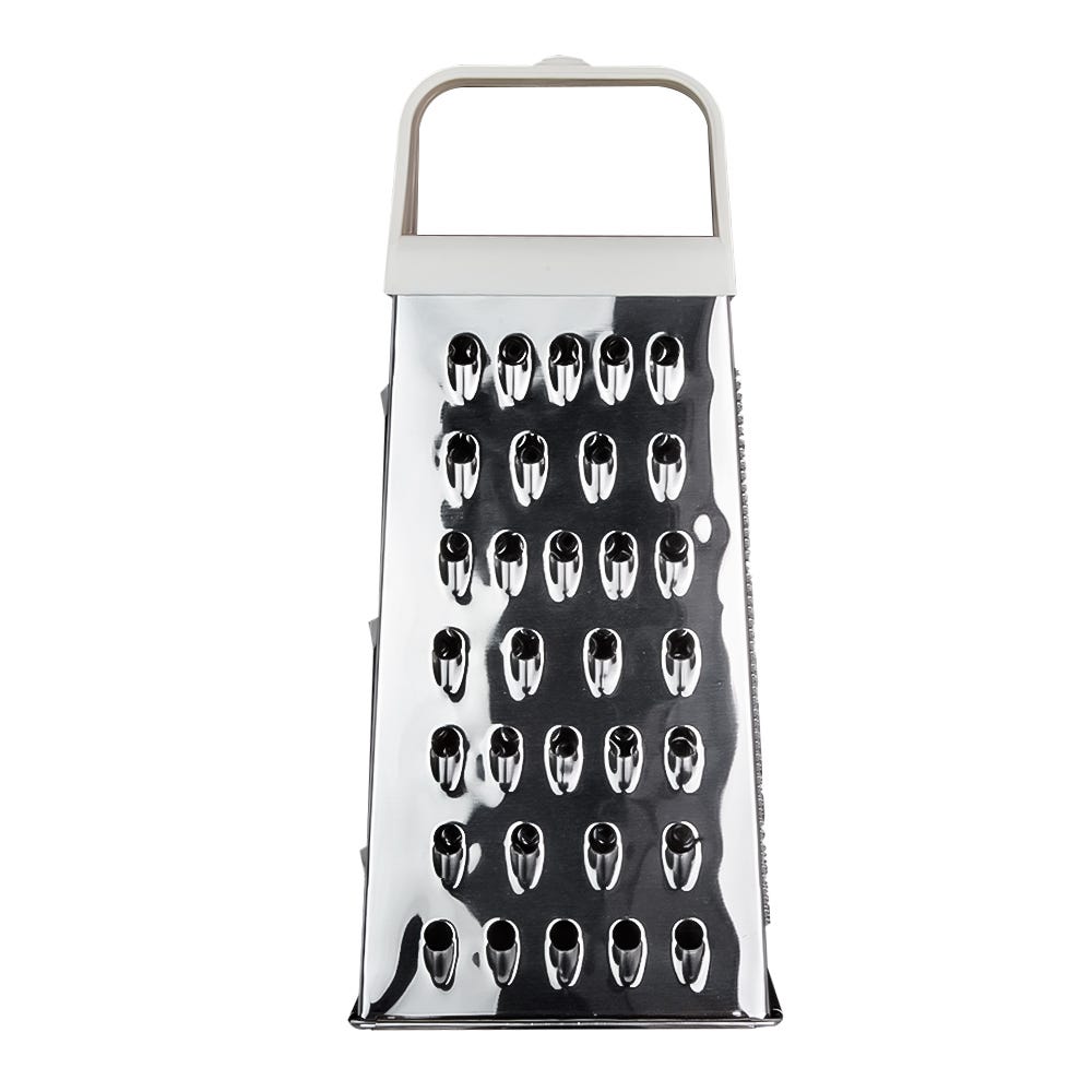 Rallador campana de acero inoxidable 4 caras chico 194607 Metaltex