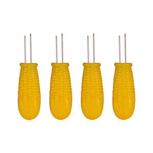 Juego de 4 pinchos para mazorcas de maíz 7 cm