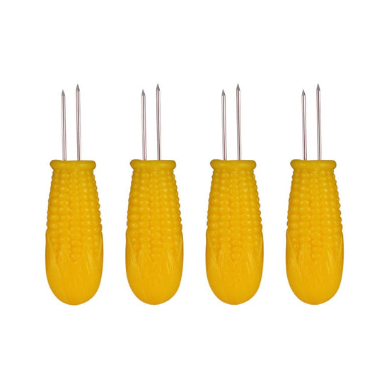 Juego de 4 pinchos para mazorcas de maíz 7 cm