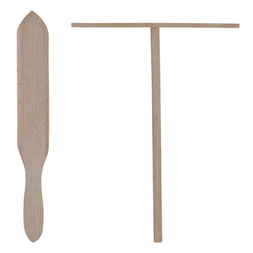 Juego de utensilios para crepas 33 cm