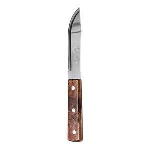 Cuchillo de cocina de acero inoxidable 23.4 cm mango madera L-251-05 Lobo