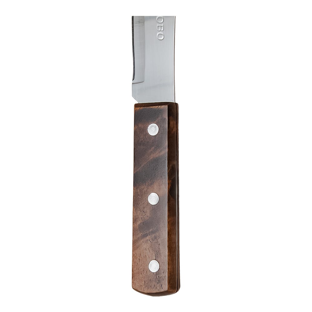 Cuchillo de cocina de acero inoxidable 26.2 cm mango madera L-251-06 Lobo